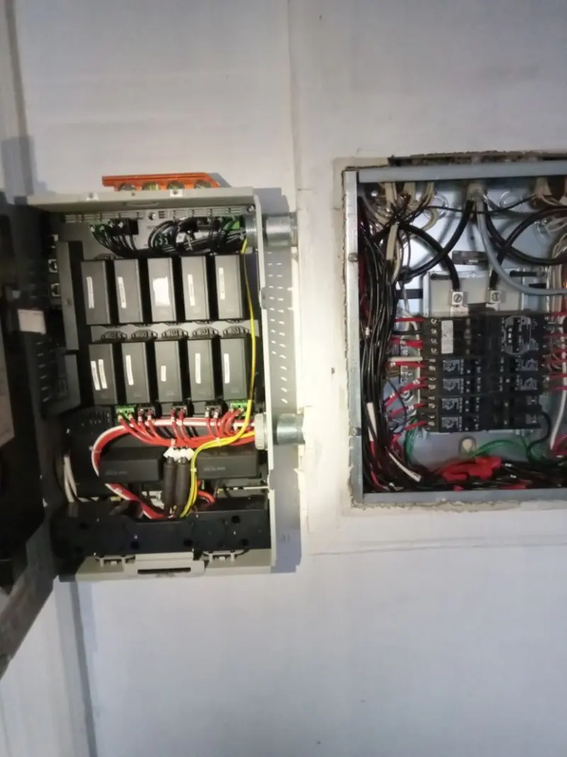 Electrical panel upgrade completed for Carbon Monoxide Detector Installation in Eagan